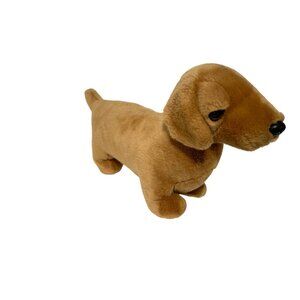 Ty Beanie Buddies Buddy Plush Weenie Dachsund Dog Puppy 1999 14 in length Weiner